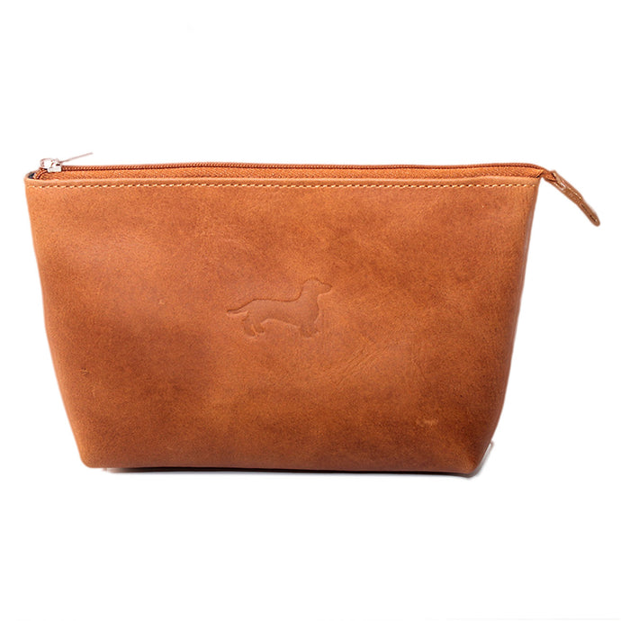 Bolsa C cuero miel