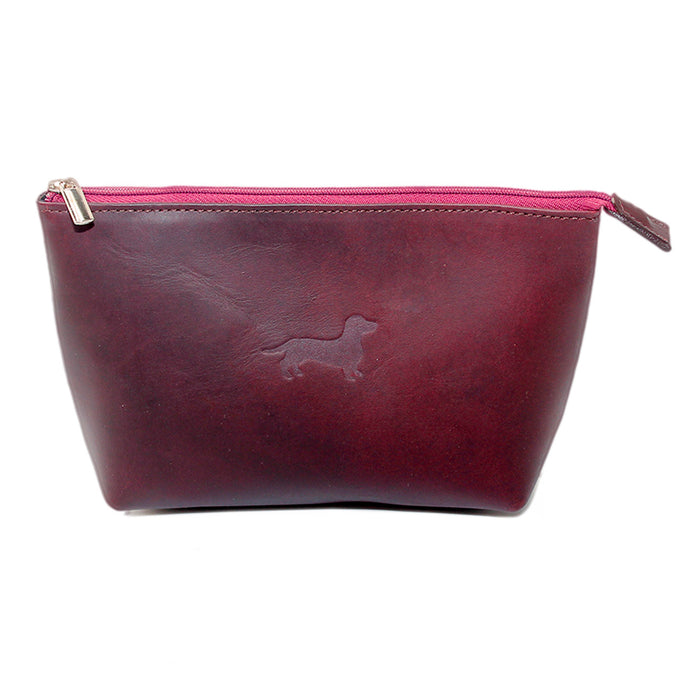 Bolsa C cuero uva