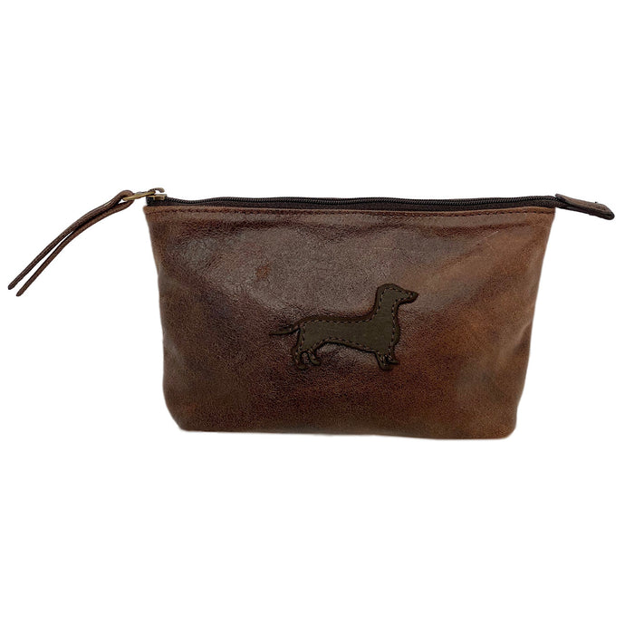 Bolsa C cuero café