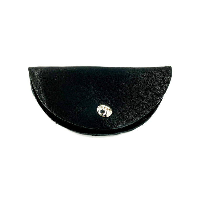Porta cables cuero negro